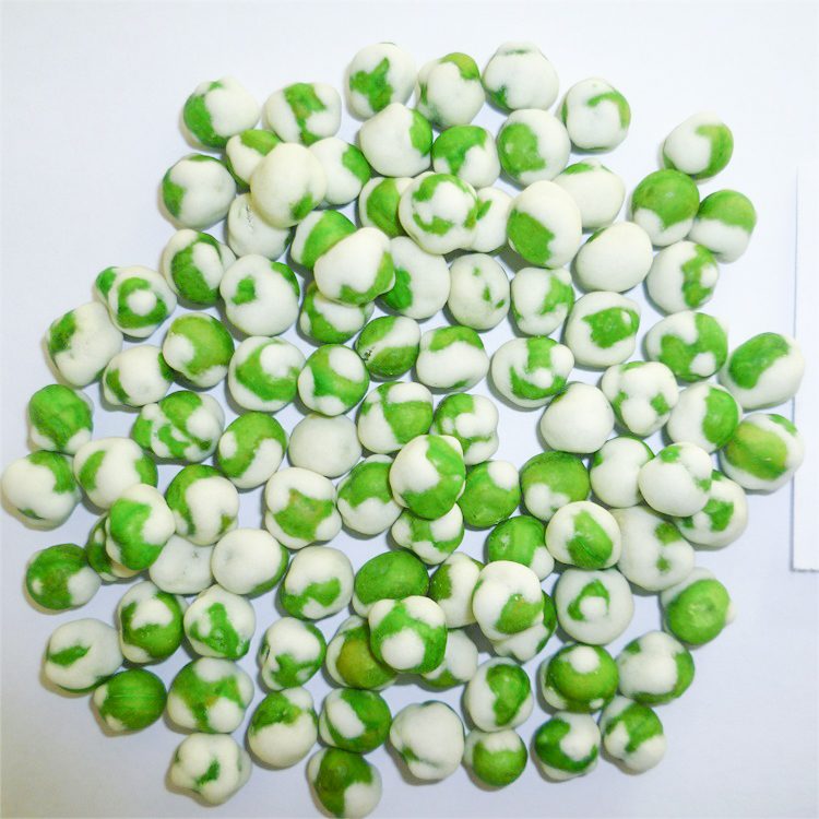 Factory Hot Sale healthy snacks coated green peas