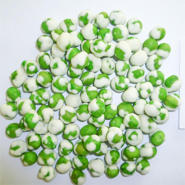 Factory Hot Sale healthy snacks coated green peas