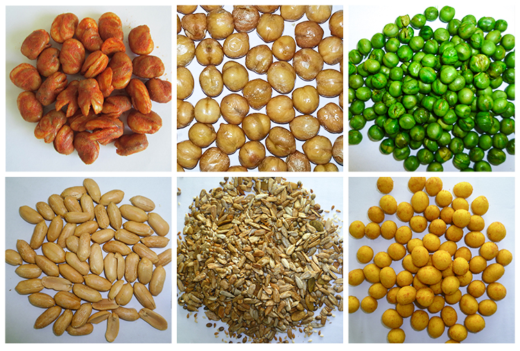 Factory Hot Sale healthy snacks coated green peas