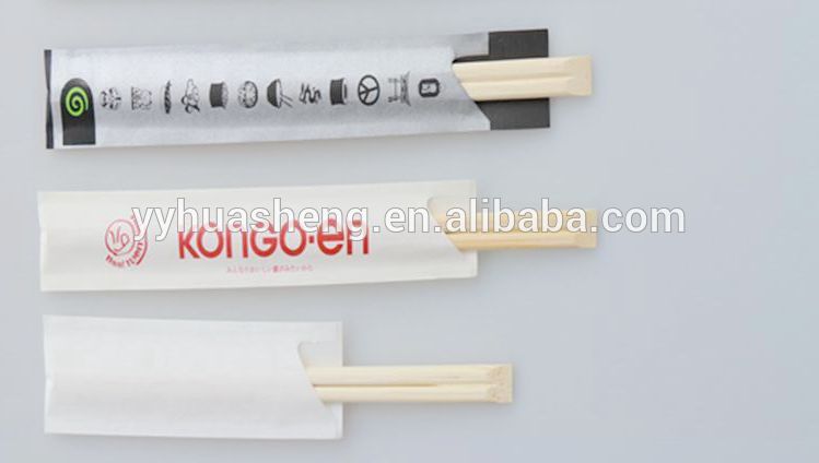 Diameter 4.5mm 5.0mm 5.5mm length 20cm 23cm Chinese paper or OPP wrapped round bamboo bambus custom printed chopsticks