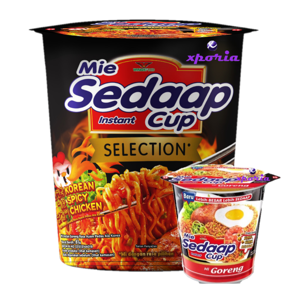 Mie Sedaap Sedap Cup Instant Noodles Korean Spicy Chicken Indonesia Originindonesia Price 