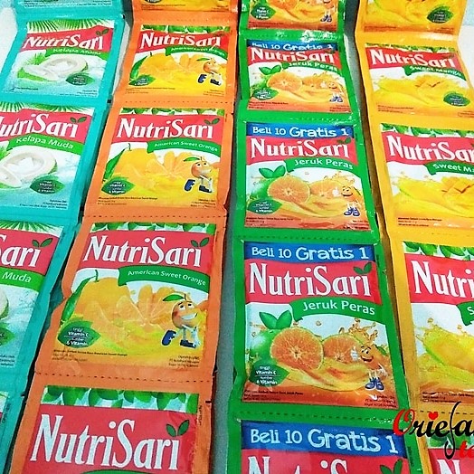 NUTRISARI Juice Powder Drinks in Sachet | Indonesia Origin