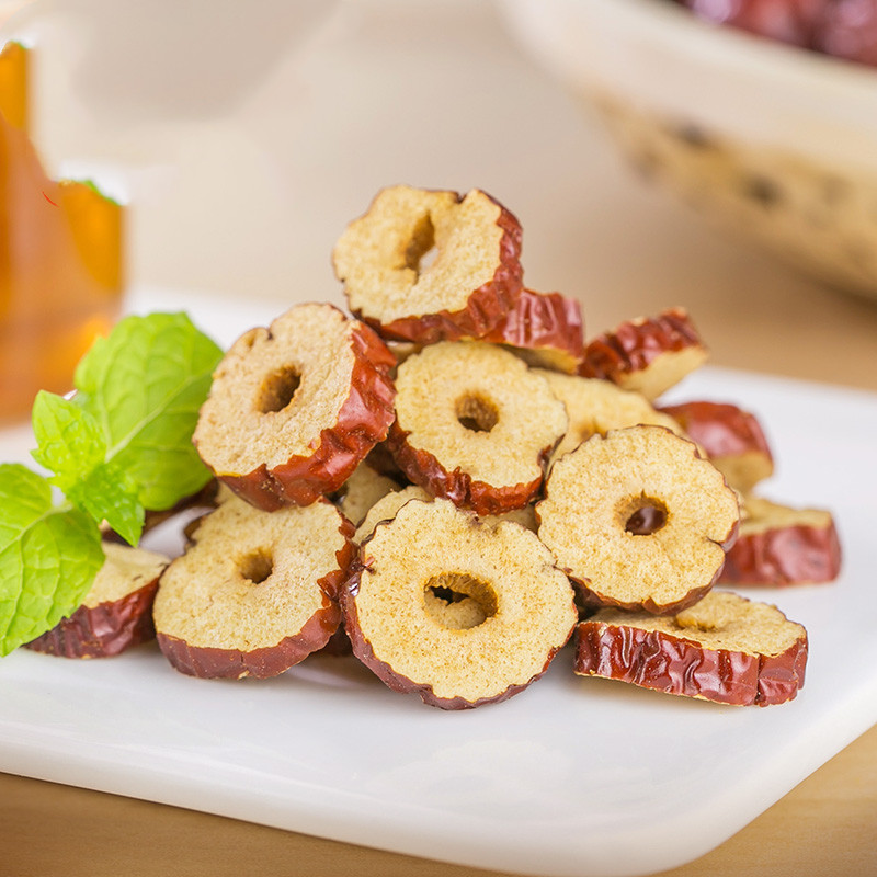 Dried Red Dates Sliced / Instant Chinese Jujube Circle / Slices Jujube ...