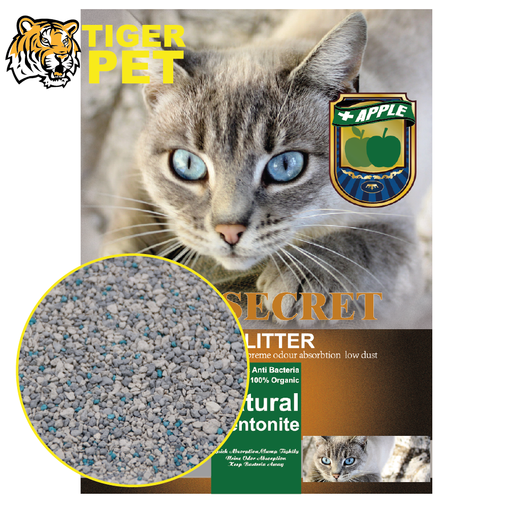 100 natural bentonite cat litter ecofriendly cat sand products,China