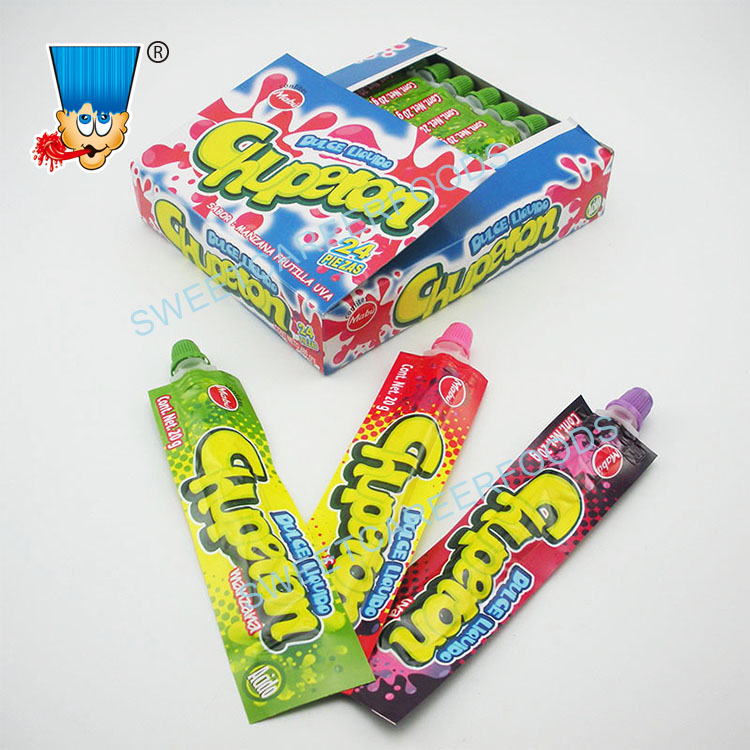 Toothpaste Squeeze Fruit Jam Liquid Jelly Gel Candy Sweets