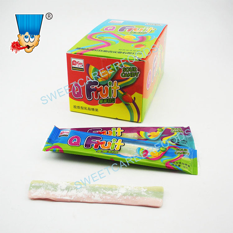 Mixed Fruit Flavor Gummy Belt Jelly Candy Sweets