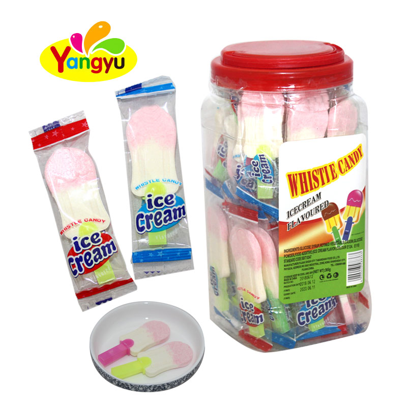 Funny and Yummy Whistle Stick Ice Cream Shaped Fruity Press Hard Candy  Tablet Candy,China price supplier - 21food