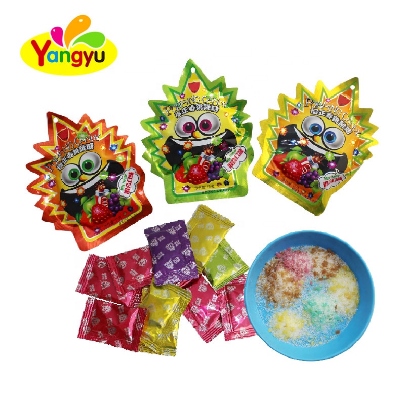 Rock Candy Sweet Fruity Flavors Individual Packing Popping Candy,China ...