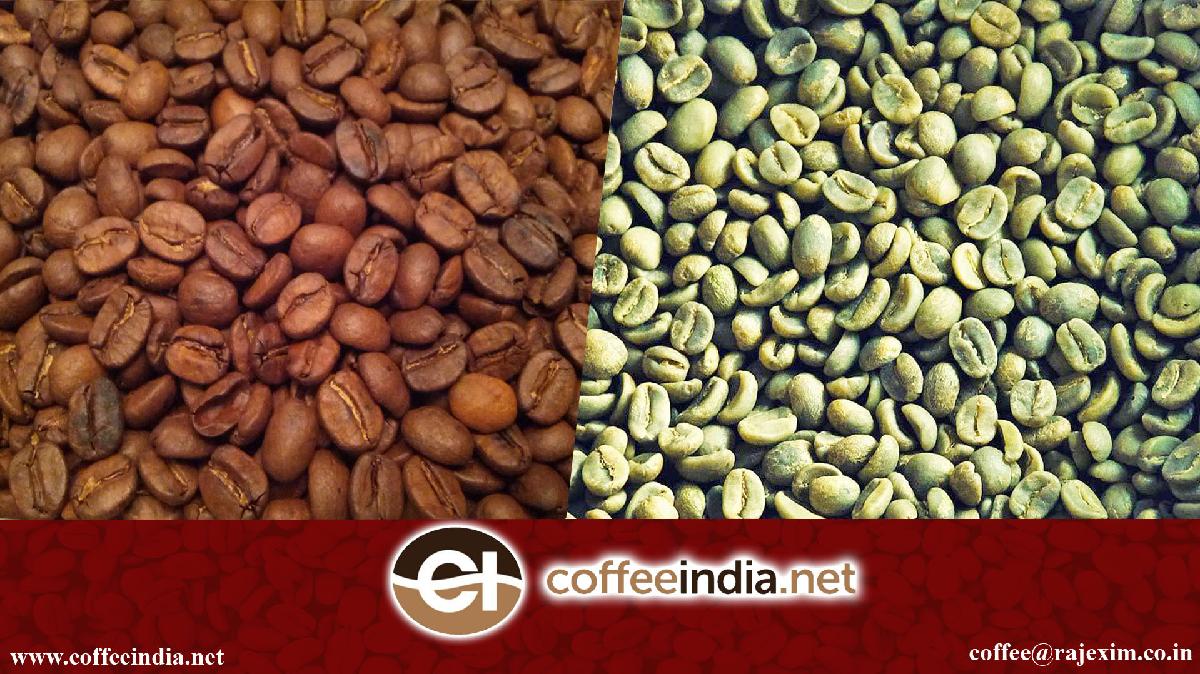 Rate of Robusta Coffee Bean AB,India price supplier 21food