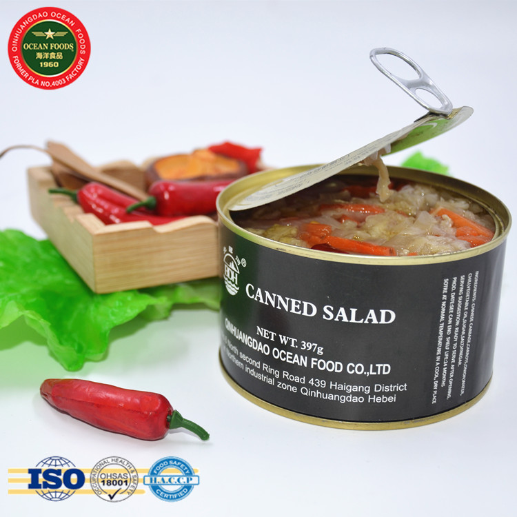 HACCP Canned food Canned Green Salad Canned vegetable