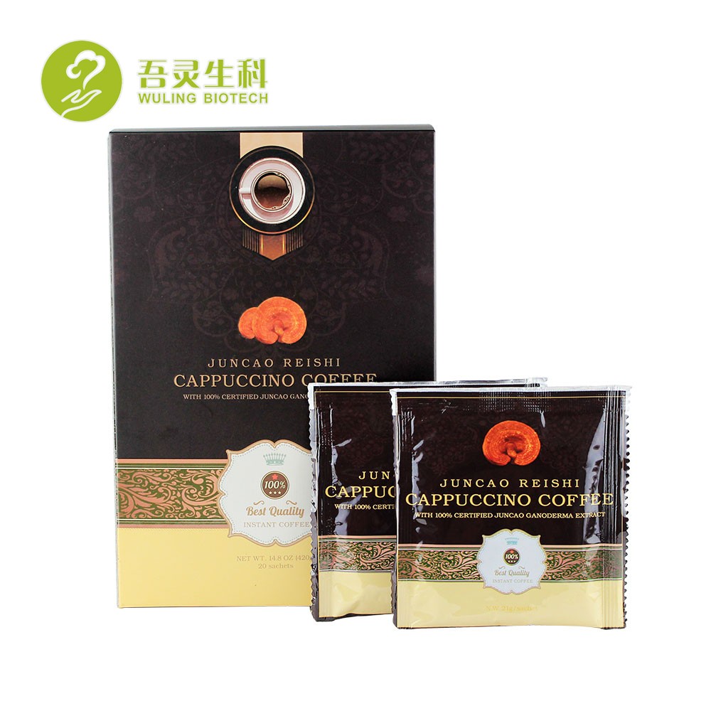 Organic Extract Ganoderma Lucidum Reishi Mushroom Coffee with Private Label