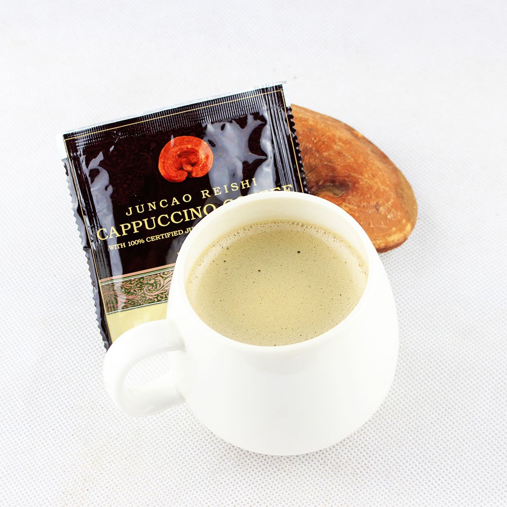 Wholesale Organic Ganoderma  Reishi Mushroom Extract Herbal Instant Coffee Powder