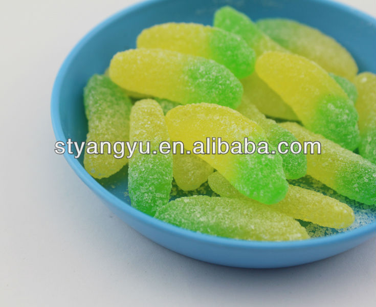 Banana Shape Jelly Candy Soft candy
