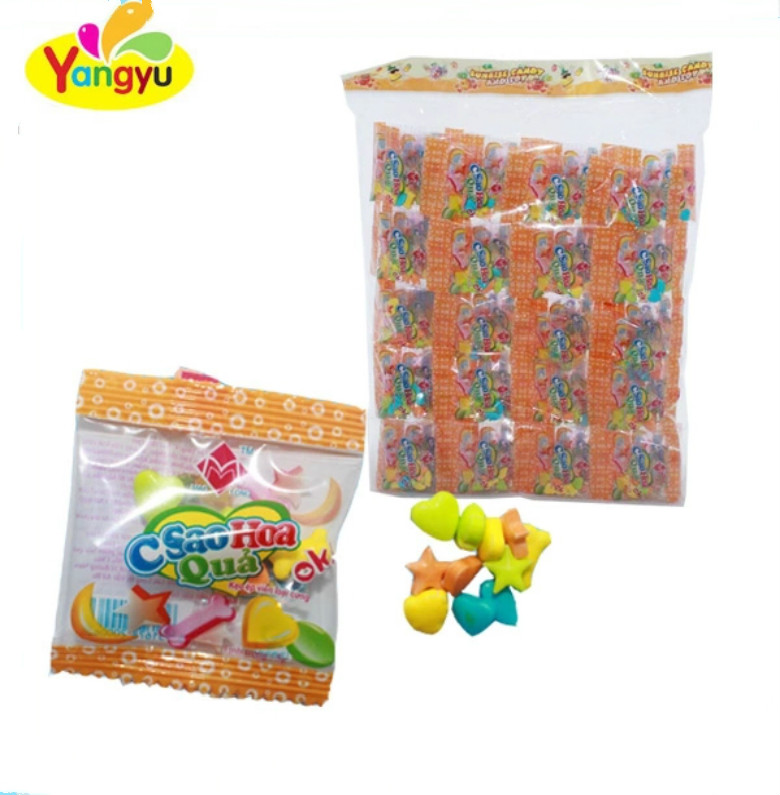 Mini Bag Packing Fruit Dextrose Sweet Candy,China price supplier - 21food