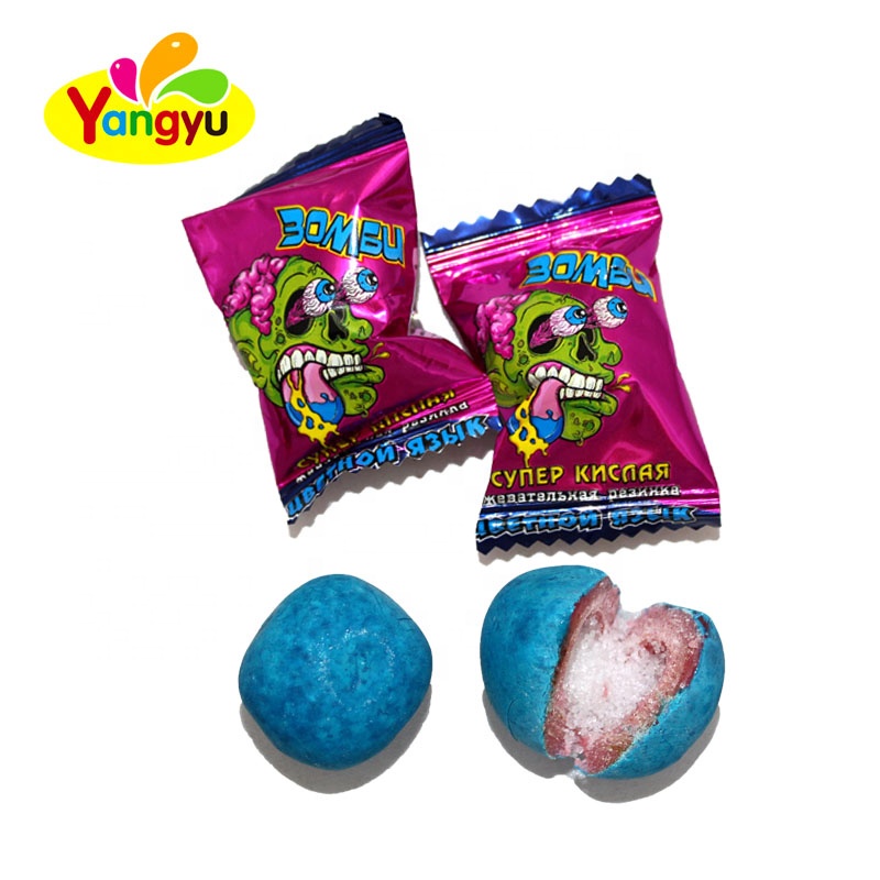 French Fries Bubble Gum with Sour Powder - China Bubble Gum, Gum