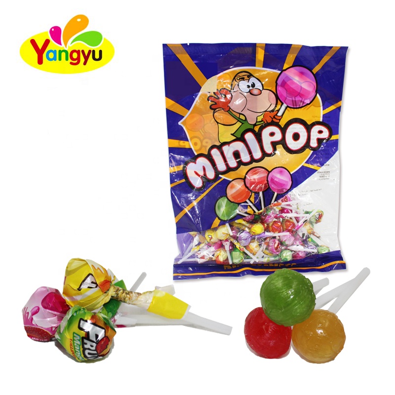 Lollipop Factory Sweet Fruity Mini Pop Hard Lollipop,China price ...