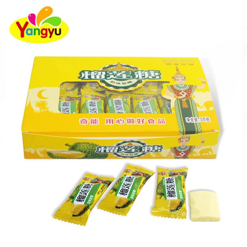 Halal Durian Fruity Flavors Gummy Soft Candy,China price supplier - 21food