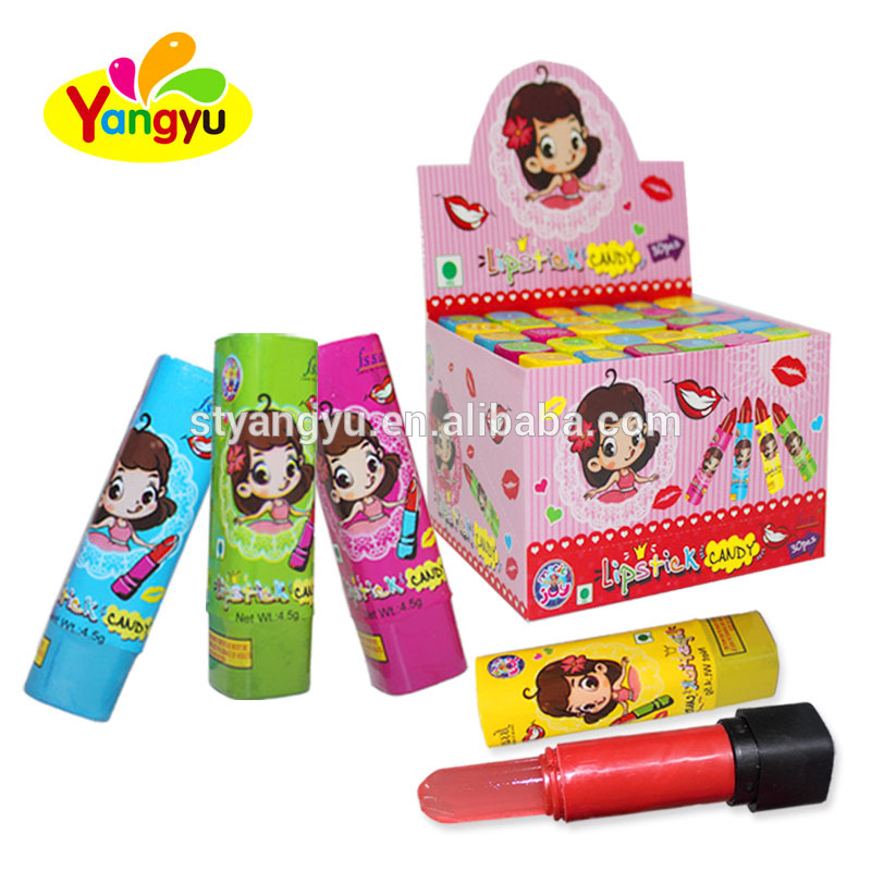 Lipstick Candy Lollipop,China price supplier 21food