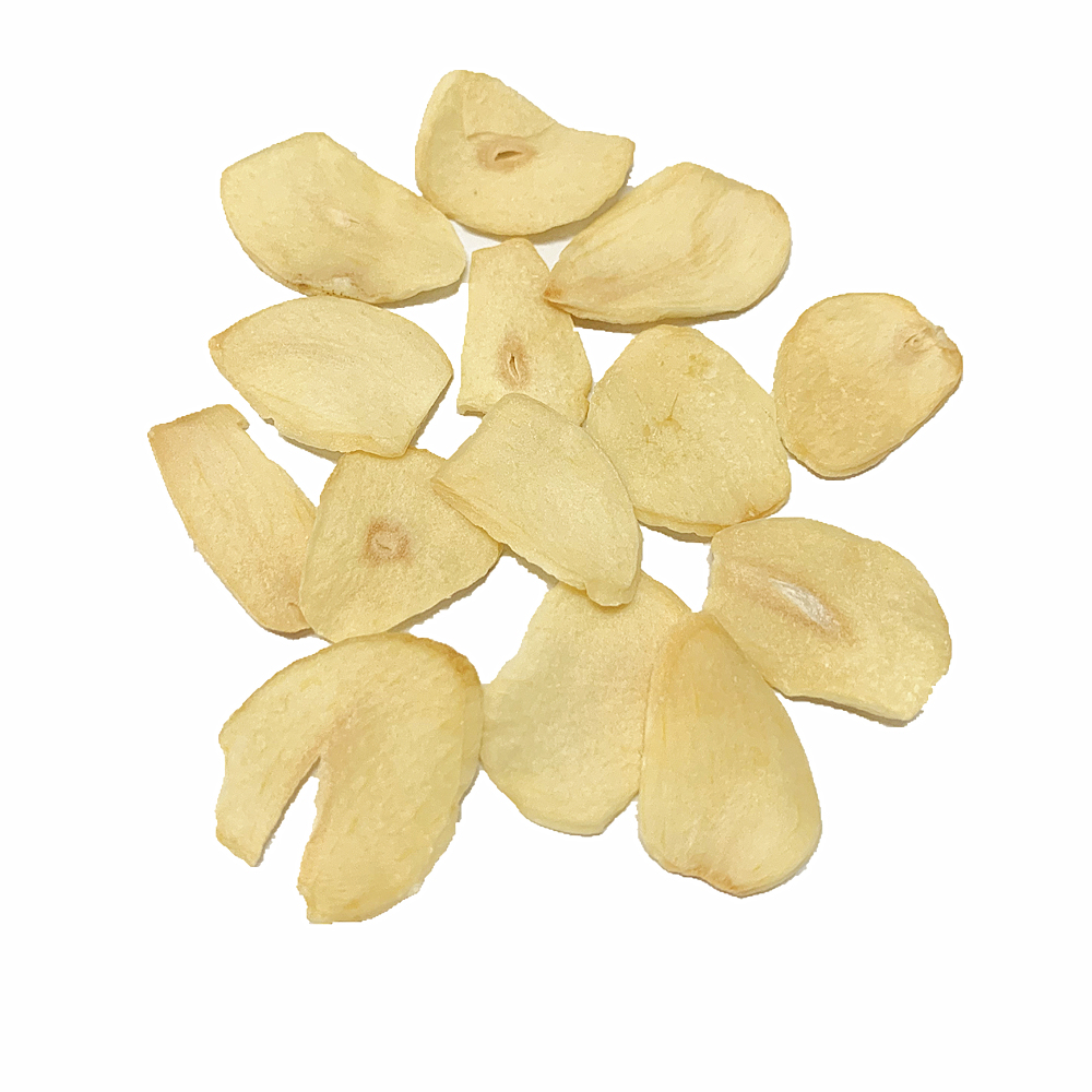 New Crop Dehydrated Vegetable 3X3X3mm Freeze Dried Garlic  Granules As A Food Additive
