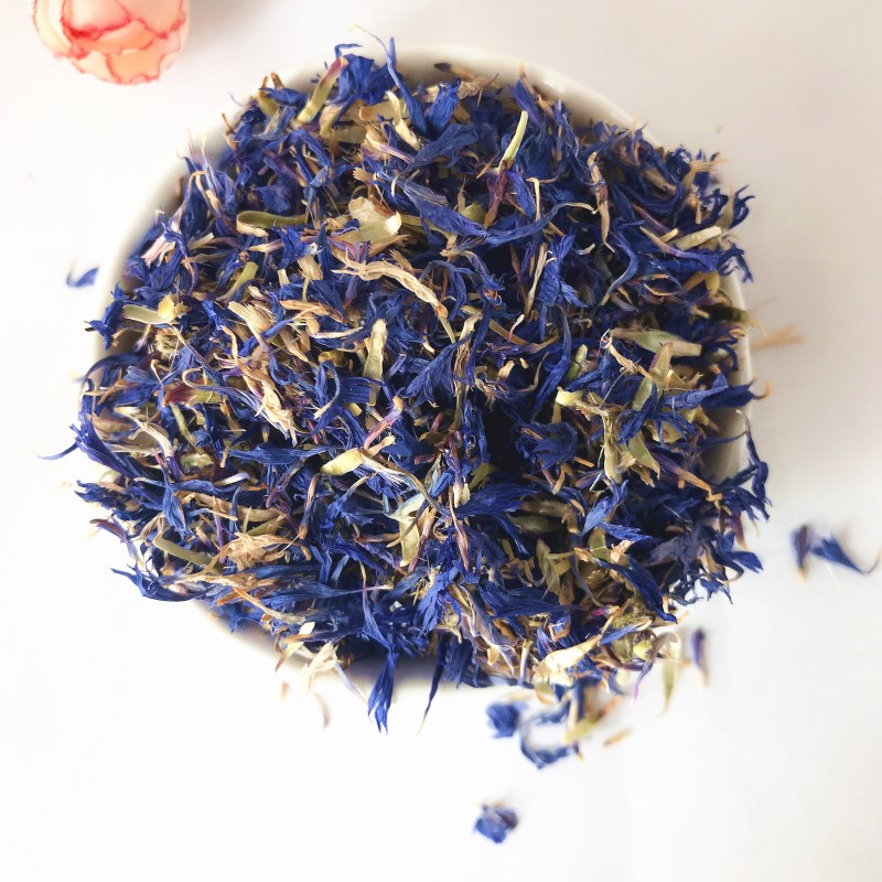 SHI CHE JU herbal flower blue cornflower tea 100% nature dried ...