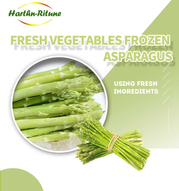 IQF bulk frozen green asparagus frozen vegetables