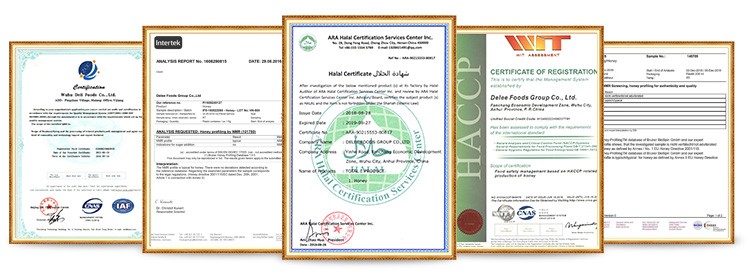 We buy bee natural organic clover honey