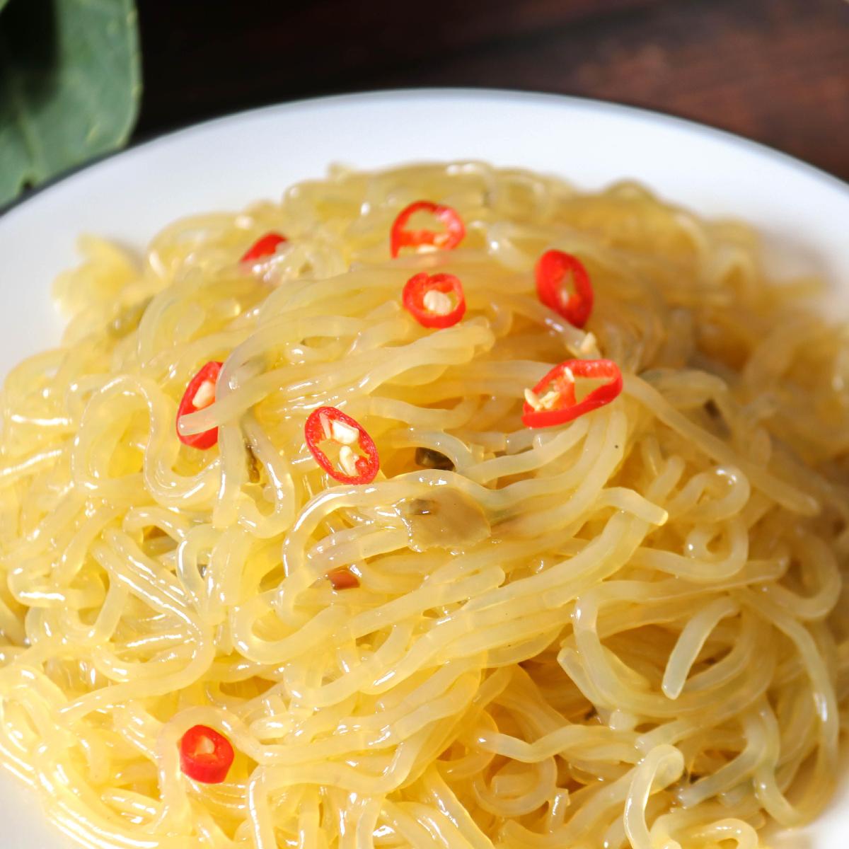 Low calories Sauerkraut falvor Instant  konjac noodles  for Slimming food