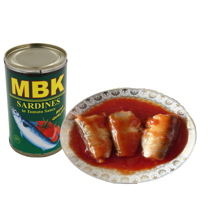 Types of canned sardine fish in tomato sauce