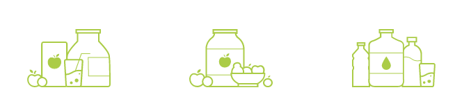 200ml, 1000ml, 1900ml Nectar Natural Pure Apple Fruit Juice