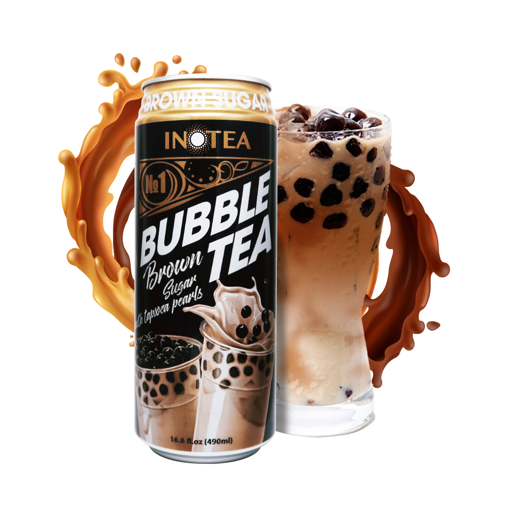 INOTEA 490ml bubble milk tea canned drink,Taiwan, China price supplier ...