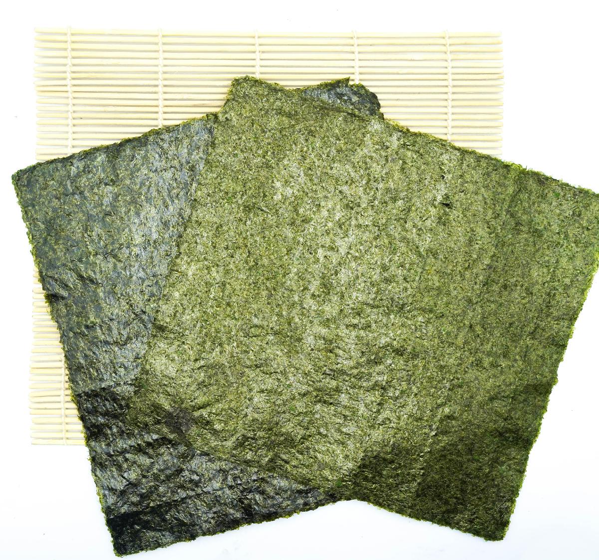 100 Sheets Roasted Seaweed Gold Yaki Sushi Nori China Price Supplier