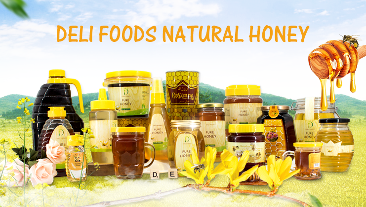 Organic cream white solid bee honey bulk