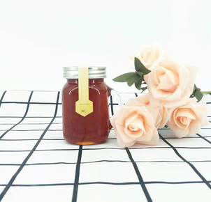 Organic cream white solid bee honey bulk
