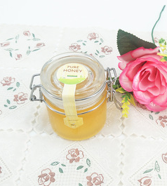 Organic cream white solid bee honey bulk