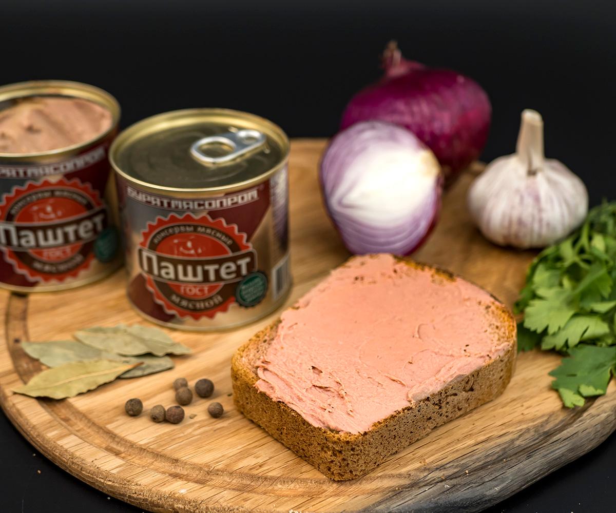 Canned Meat Pate Meat Paste
