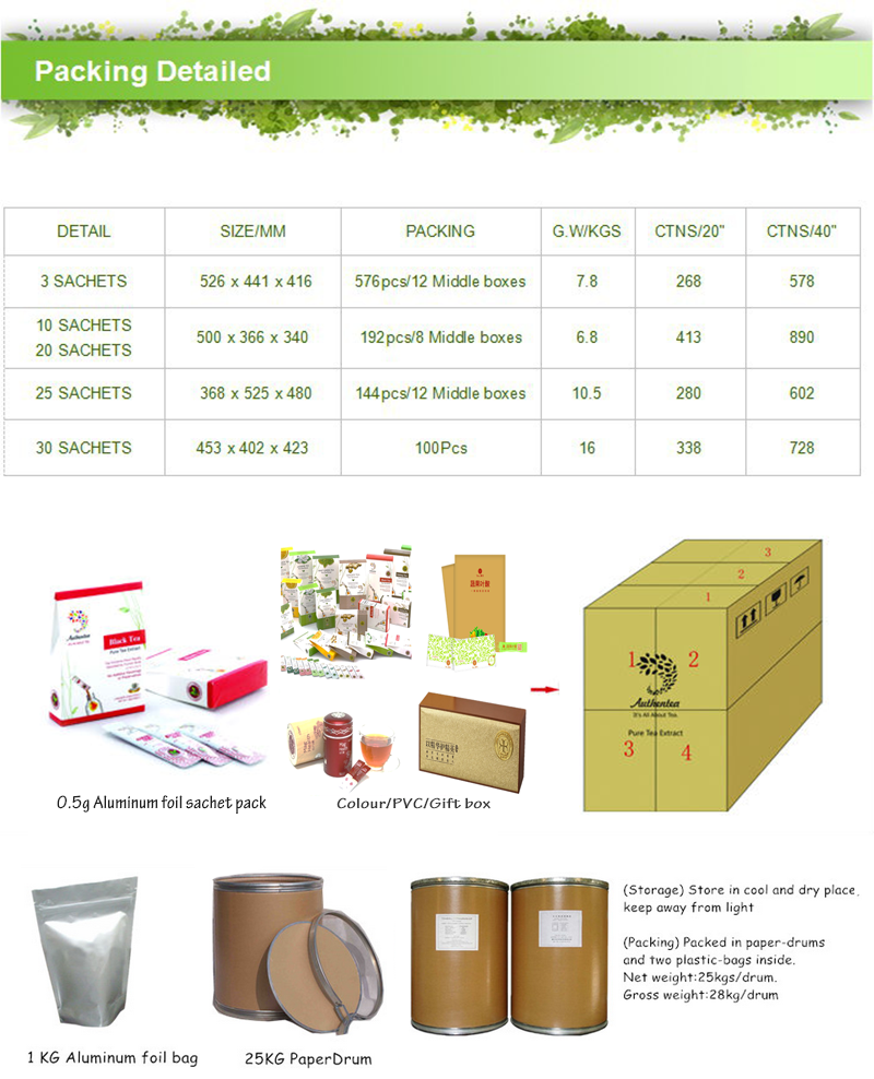 No Side Effect Instant Slim Diet Tea Extract without Additives