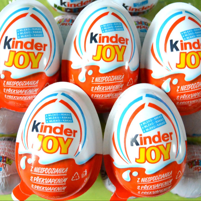 American Standard Quality Kinder Joy, Kinder Surprise, Kinder Bueno ...