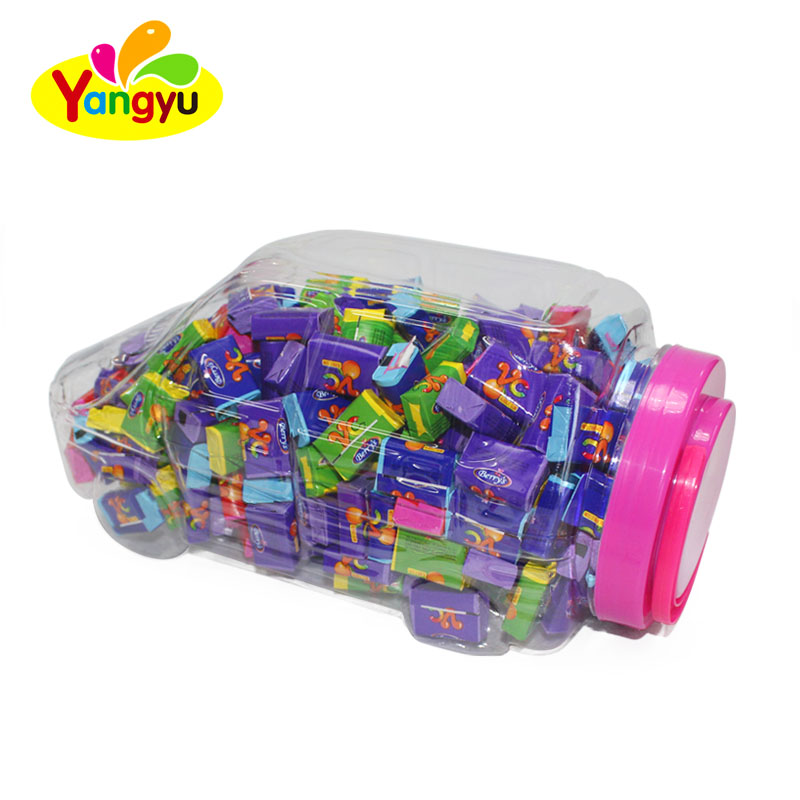 Car shaped packing bubble gum with big blast bubble relax chewing gum ...