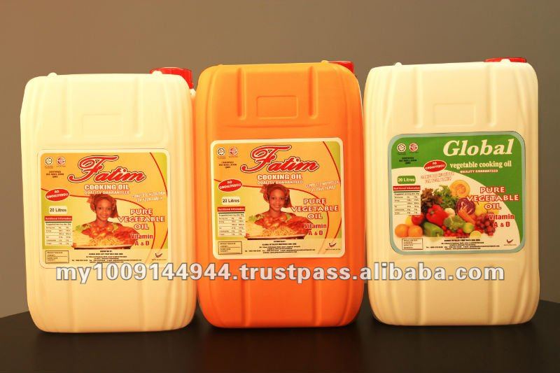 20 L GLOBAL MALAYSIA VEGETABLE COOKING OIL IN WHITE JERRY ...