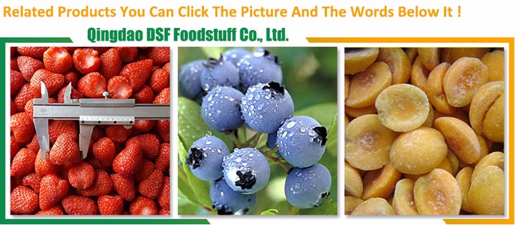 ISO Approved All Normal Sizes iqf raspberry dices fruit