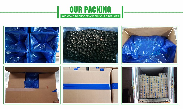 DSF Factory prices natural organic frozen blueberry