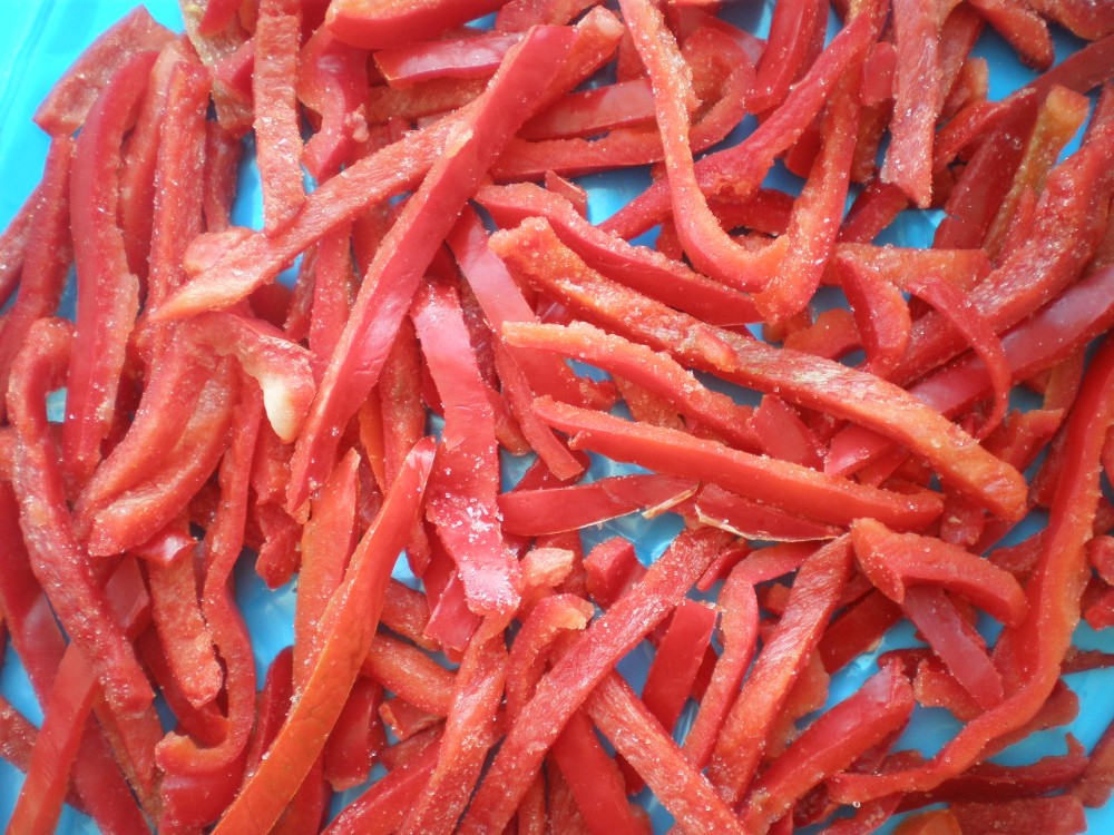supply BRC certified IQF frozen mix pepper/ frozen red green yellow pepper dice / frozen green pepper strip good quality