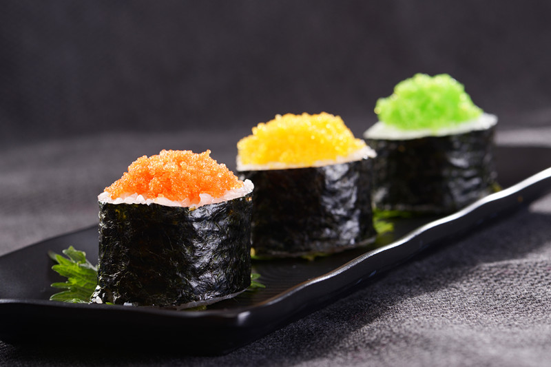 Orange Frozen Flying fish roe Tobiko Japanese food sushi topping caviar,China  price supplier - 21food