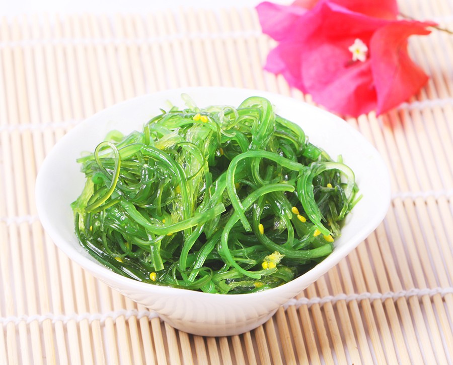 Frozen seasoned seaweed salad(sweet and sour), chuka