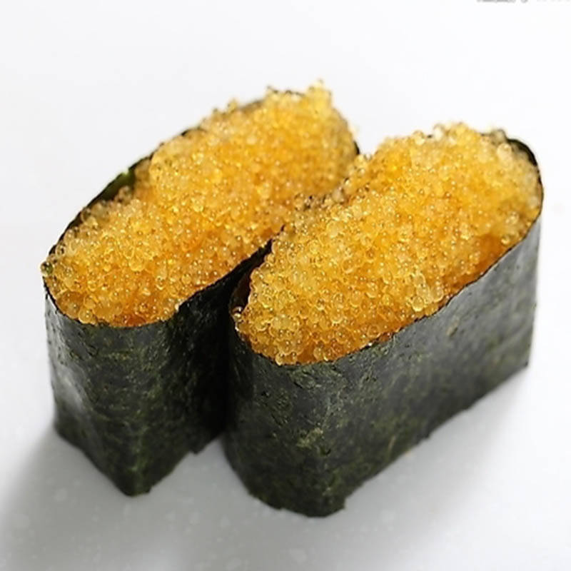 Orange Frozen Flying fish roe Tobiko Japanese food sushi topping caviar,China  price supplier - 21food