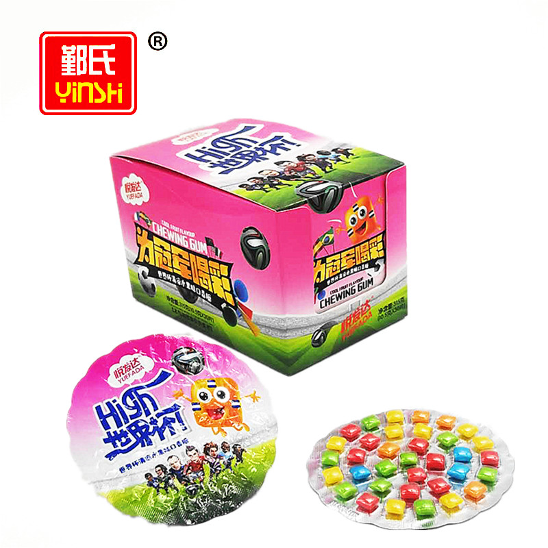 Halal Colorful Fruity Flavors Soft Jelly Bean Candy in Zipper Bag