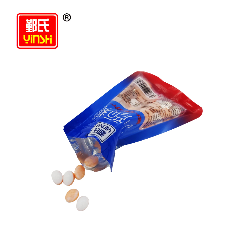 Sugar Free Fruity Flavor Press Candy in Zipper Bag