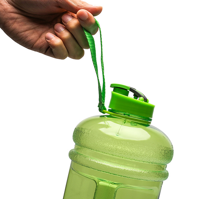 Amazon Hot Selling BPA free 2.2L Sport Water Bottle Big Capacity Clear Plastic PETG GYM Water Bottle