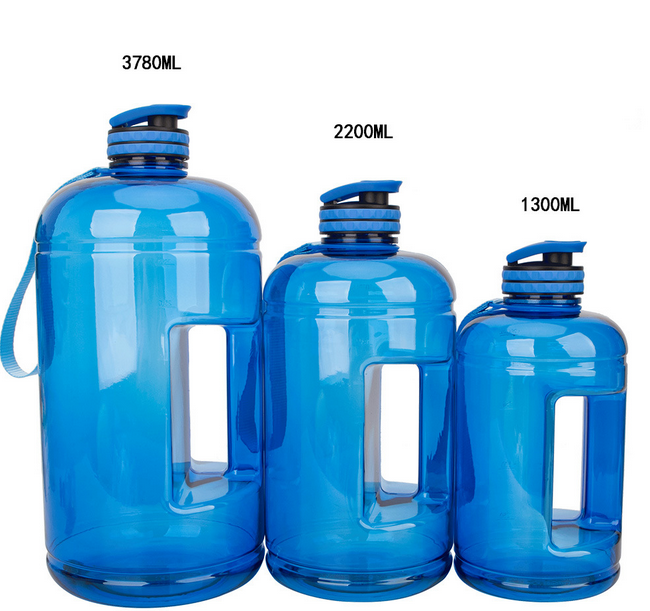 Big 2.5 Litres Large Gym Sports Water Bottle Jug Leak-Proof Drinking BPA Free 