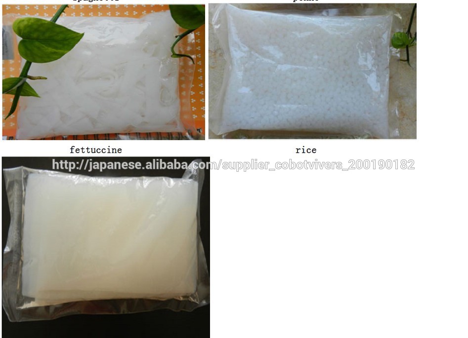 wholesale konjac noodle / bulk noodles / fresh ramen noodle
